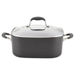 ANOLON 7-QT. Covered Square Dutch Oven, Graphite