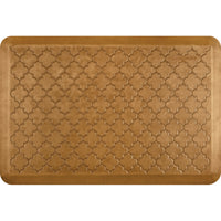 WellnessMats Estates Trellis Anti-Fatigue Floor Mat - Copper Leaf