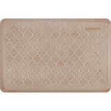 WellnessMats Estates Trellis Anti-Fatigue Floor Mat - Sand Dollar