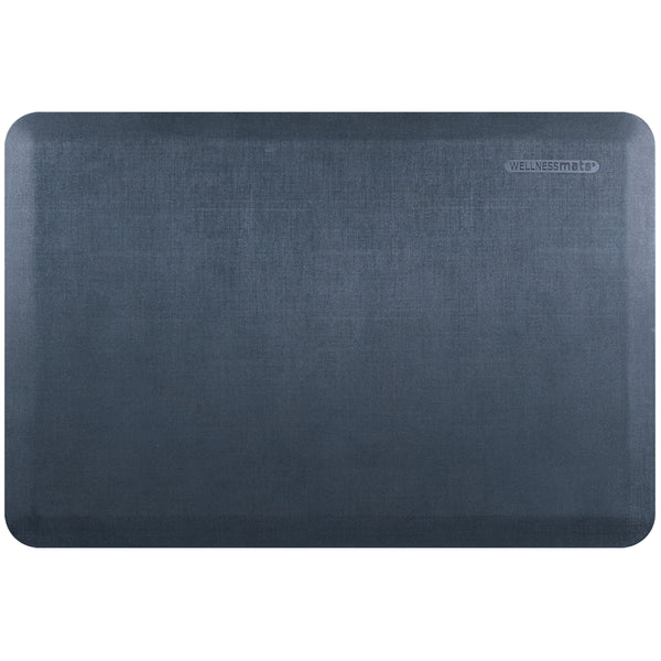 WellnessMats Estates Linen Anti-Fatigue Floor Mat - Lagoon