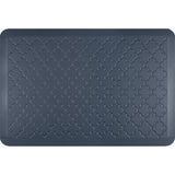 WellnessMats Estates Trellis Anti-Fatigue Floor Mat - Lagoon