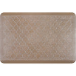 WellnessMats Estates Trellis Anti-Fatigue Floor Mat - Sandstone