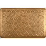 WellnessMats Estates Trellis Anti-Fatigue Floor Mat - Aztec Gold