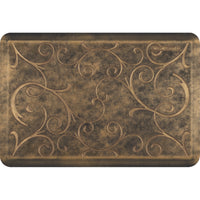 WellnessMats Estates Bella Anti-Fatigue Floor Mat Bronze