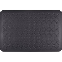 WellnessMats Estates Trellis Anti-Fatigue Floor Mat - Midnight Blue