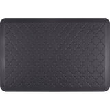 WellnessMats Estates Trellis Anti-Fatigue Floor Mat - Midnight Blue