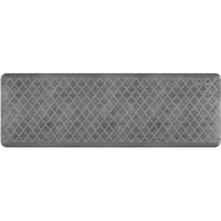 WellnessMats Estates Trellis Anti-Fatigue Floor Mat - Slate