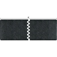 WellnessMats Anti-Fatigue Puzzle Set Kitchen Mat - Granite Onyx