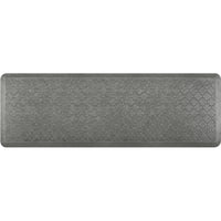 WellnessMats Estates Trellis Anti-Fatigue Floor Mat - Silver Leaf