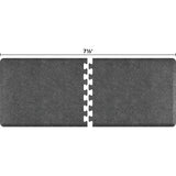 WellnessMats Anti-Fatigue Puzzle Set Kitchen Mat - Granite Steel