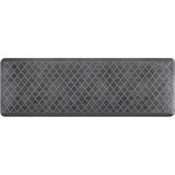 WellnessMats Estates Trellis Anti-Fatigue Floor Mat - Onyx