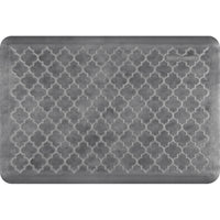 WellnessMats Estates Trellis Anti-Fatigue Floor Mat - Slate