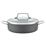 ANOLON 3-QT. Covered Sauteuse, Gray