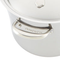 ANOLON 6.5-QT. Covered Stockpot, Stainless Steel