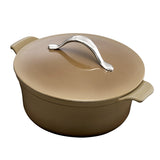 ANOLON 5-QT. Round Dutch Oven, Umber