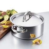 ANOLON 5-QT. Covered Dutch Oven, Stainless Steel