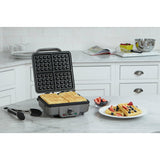 Cuisinart WAF-300 4-Slice Belgian Waffle Maker with Pancake Plates