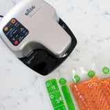 Oliso Pro VS95A (Silver) Smart Vacuum Sealer Starter Kit