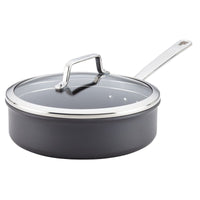 ANOLON 3-QT. Covered Saute', Gray