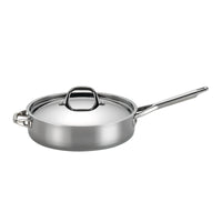 ANOLON 5-QT. 5-QT. Covered Saute' With Helper Handle, Stainless Steel