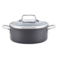 ANOLON 5-QT. Covered Dutch Oven, Gray